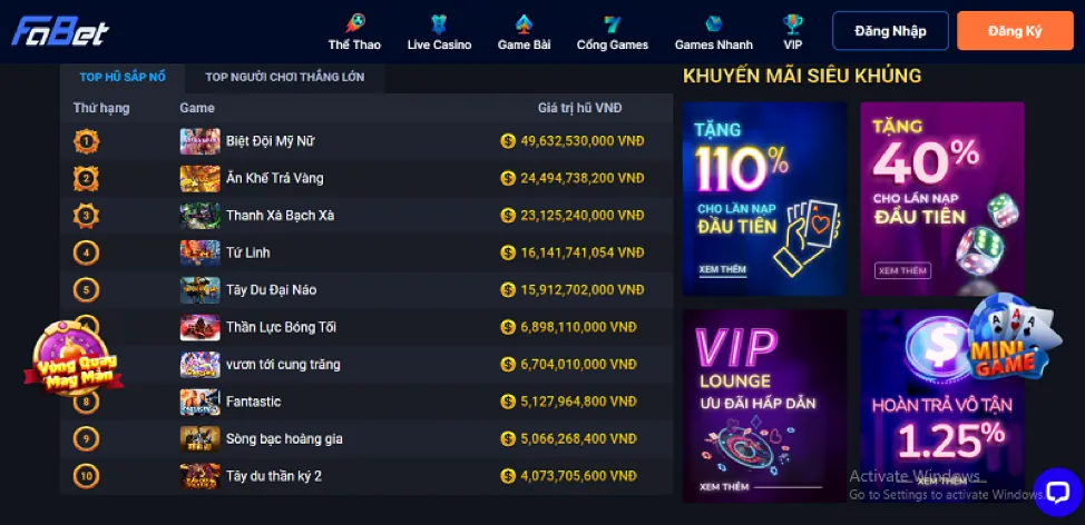 Hình minh họa câu hỏi thường gặp về game slot 6ff3